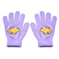 thumbnail image 2 of Guantes para niños Minnieouse 1 par encantadores cómodos cálidos al aire libre color azul marino gris azul claro rojo púrpura claro, 2 of 6