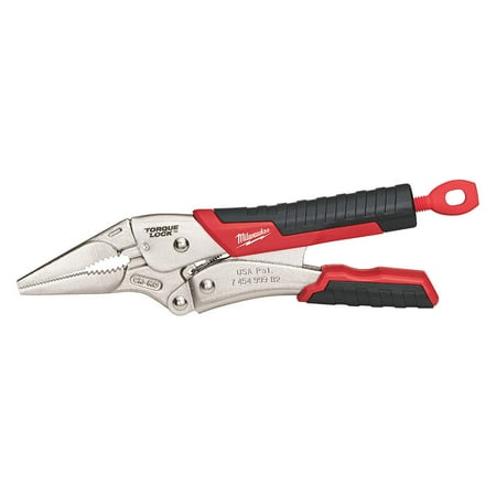 Milwaukee Tool 9" Long Nose Locking Pliers w/ Durable Grip