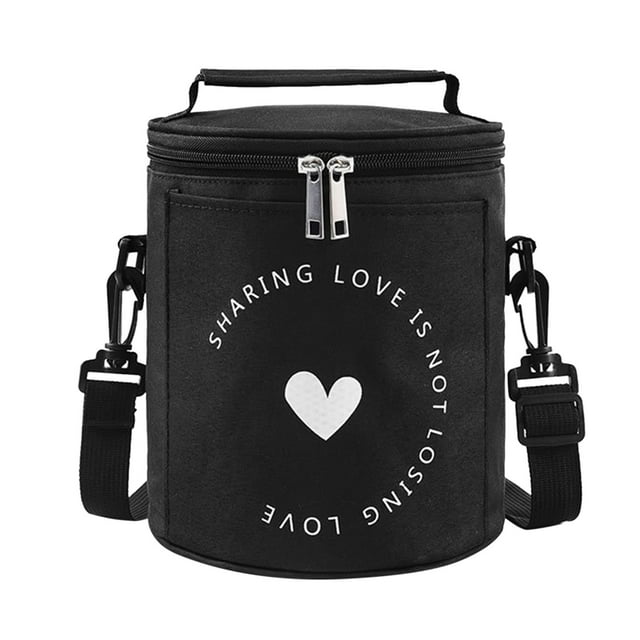 Fiudx Bolsa Térmica para Almuerzo, Portátil y Refrigerada, Diseño Compacto y Espacioso, Ideal para Loncheras y Refrigerios, Ideal para El Trabajo o Picnic de Adultos, Tamaño 19 X 17 Cm.