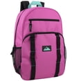 thumbnail image 2 of Trailmaker 24 Pack Multicolor Mesh Side Pocket 17 Inch Backpacks, Padded Shoulder Straps for Travel, Commute, 2 of 8