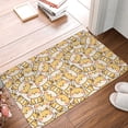 thumbnail image 4 of Pofeuu Cute Shiba Print Flannel Doormats Rug16"x24"Rug Washable Doormats Indoor Outdoor Rugs for Layered Front Door Mats, Porch, Kitchen, Entryway, 4 of 7