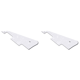 thumbnail image 1 of Piezas Guitarra PVC 3 Protector Púa para LP (perla) Blanco, 1 of 6