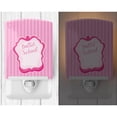 thumbnail image 2 of Caroline's Treasures BB8625CNL Ballet School on Stripes Ceramic Night Light, 6x4x3", multicolor, 2 of 2