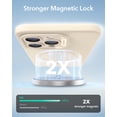 thumbnail image 4 of Funda de teléfono ESR para iPhone 14 Pro con MagSafe Silicone Light Tan, 4 of 7