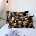 thumbnail image 4 of Retriever Funda Nórdica King Negro Y Marrón Teddy Dog Bedding Set Tipos De Perros, 4 of 6
