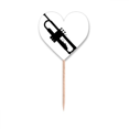 thumbnail image 1 of Horn Classical Music Vitality Sounds Toothpick Flags Heart Lable Cupcake Picks, 1 of 3