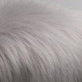 thumbnail image 3 of Alfombra de pelo sintético, cojín de yoga peludo, esterilla de meditación Gris, 3 of 4