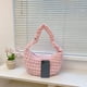 thumbnail image 5 of Bolso Hombro Acolchado Y Hinchado para Mujer Bolso para Mujer Y Niña Color Sólido Suave (rosa), 5 of 9