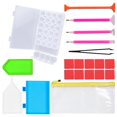 thumbnail image 4 of CNKOO 20 Pcs/set Color Random Crystal DIY Painting Tools Set 28 Grinds Storage Box Crystal Tray Painting Pens Kit, 4 of 10