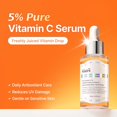 thumbnail image 2 of DearKlairs 3 PACK Gotas de vitamina de jugos frescos, 5% suero hipoalergénico de vitamina C pura, 35 ml | Ácido ascórbico, antioxidante para el rostro, 2 of 5