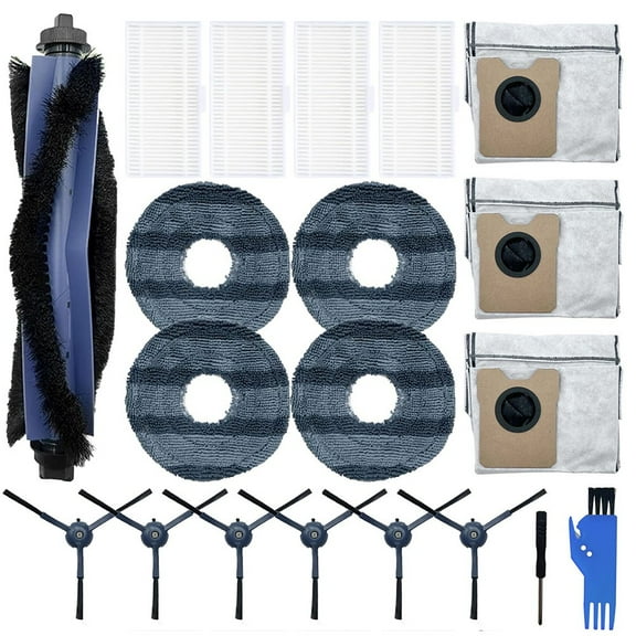 Replacement Parts for eufy for Omni C20 Robot Vacuum Cleaner Main Side Brush Kit