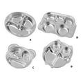 thumbnail image 6 of 2 Nonrust Steel Childrens Plates Efficient User Friendly Dishware Set For Kids Break Resistant Smooth Brims Easy Cleaning Finishes Perfect For Family Dining Travel Use, 6 of 8