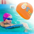 thumbnail image 2 of Unique Bargains 1 Pc Silicone Cartoon Snail Swim Cap Orange, 2 of 6
