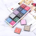thumbnail image 4 of Coloured Ink Pad, Abrasion Resistance Beautiful Appearance Ink Pad, 20 Kinds  Durability Outdoor For Experiment, 4 of 8