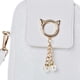 thumbnail image 5 of Bolso bandolera para teléfono Yinane de piel sintética color Blanco, 5 of 5