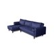 thumbnail image 2 of Sala Modular Sofá Cama Reversible Makora de Lino Azul Modelo Sparrow, 2 of 8