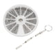 thumbnail image 5 of Kit Surtido De Tuercas Y Pernos, 12 Tamaños Populares Kit Surtido De Tuercas De Tornillo Resistencia A La Oxidación 600 Piezas Kit De Reparación Para Relojes Para Electrónica ANGGREK Otros, 5 of 8