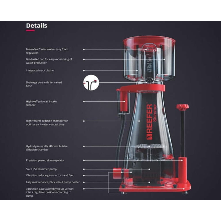 Red Sea Reefer RSK 300 Protein Skimmer - Walmart.com