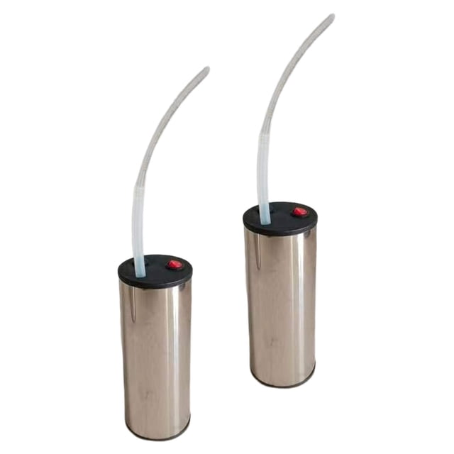 2x ordeñadora de material acero inoxidable, bomba de vacío de 12V para vacas, ganado, animales de granja Zulema Bomba aspiradora