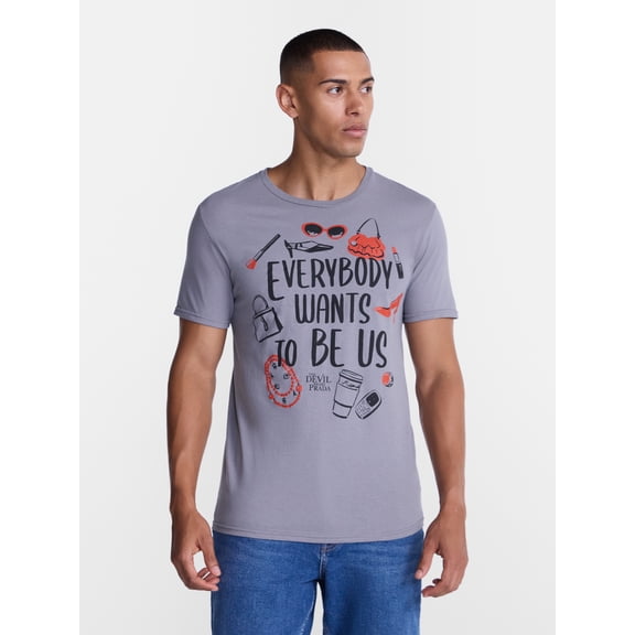 The Devil Wears Prada Men's Everybody Wants to Be Us Graphic Tee, Sizes S-3XL