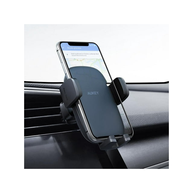 AUKEY Car Phone Holder with Stronger Vent Clip Hands Free Cell Phone Holder for Car Universal