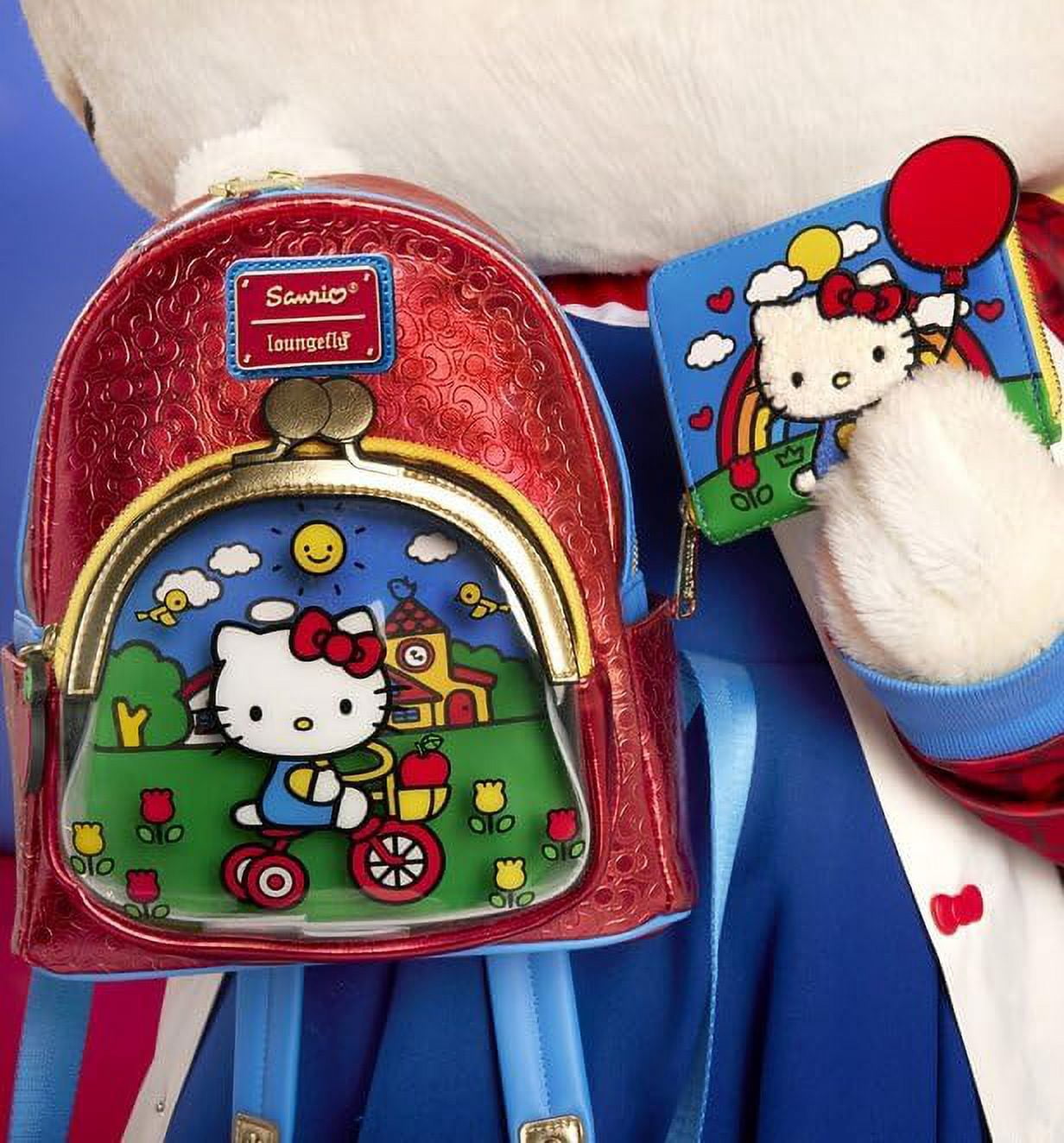 Hello Kitty 50th Anniversary Coin Bag Mini-Backpack Loungefly