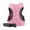 A005- Pink, variant on Small Dog Harness and Leash Set No Pull Dog Harness for Small Dogs Mesh Breathable Adjustable Pet Vest Harness for Walking Training Light Gray 2 Piece