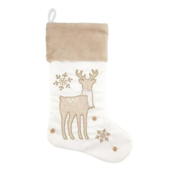 Festive Whimsy Reindeer Stocking