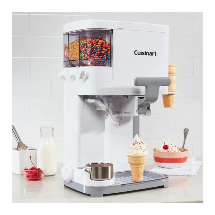 BRAND NEW! Iscream Genuine Icee Ice Cream Machine - Soft Serve Maker With 4  Cups 