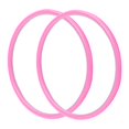 thumbnail image 3 of Fundas de empuje manual para silla de ruedas, antideslizantes, fáciles de quitar y limpiar, repuesto de 24 pulgadas rosa, 3 of 8