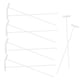 thumbnail image 5 of 10pcs puertas de entrada de paloma T trampa, trampa de alambre, barra de alambre de puerta de paloma flexible para jaula de aves, césped, porche, pati, 5 of 9