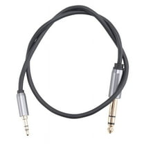 High Quality 6.35 mm to 3.5 Jack Aux Cable for Electronic Keyboard Guitar Mixer Audio Connector Stereo Sound Adapter