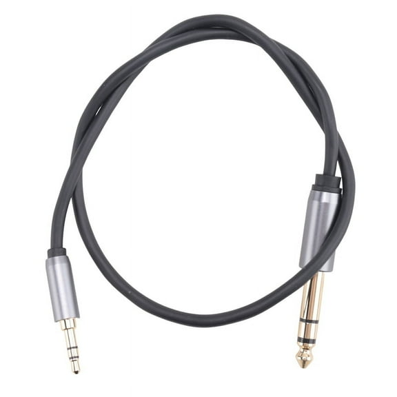 High Quality 6.35 mm to 3.5 Jack Aux Cable for Electronic Keyboard Guitar Mixer Audio Connector Stereo Sound Adapter