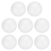 8 Pcs White Foam Balls, 2.8 Inch Polystyrene Solid Round Balls DIY Craft Foam