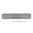 thumbnail image 3 of Long Fabric Table Runner with Ruffled Edge for Coffee, Dining, TV Cabinet Decor, Multiple Colors, 35x10cm, 3 of 7