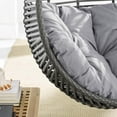 thumbnail image 5 of Modway Garner Teardrop Outdoor Patio Swing Chair without Stand in Gray, 5 of 5