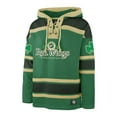 thumbnail image 2 of Men's '47  Kelly Green Detroit Red Wings St. Patrick's Day McLucky Superior Lacer Pullover Hoodie, 2 of 3