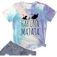 thumbnail image 1 of SURJDE Womens Hakuna Graphic Printed Tshirts Cute Funny Tees, 1 of 4