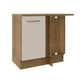 thumbnail image 1 of Mueble de Cocina Esquinero 1 Puerta Marrón/Crema Ágata Madesa, 1 of 5