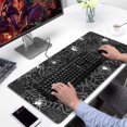 thumbnail image 2 of Long Mouse Pads for Desk,Spider Web and Skulls Halloween Pattern Desk Mats on Top Of Desks, Desk Mouse Pad Extra Large with 3mm Non-Slip Base and Stitched Edge for Gaming,Office,Work,Home 31.5x15.7in, 2 of 5