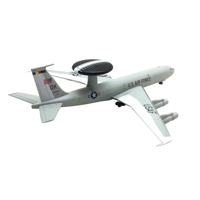 High Simulation 1:200 Alloy US E-3 Sentry AWACS Model for