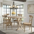 Picket House Furnishings Keaton Cross Back Wooden Dining Chair Set of