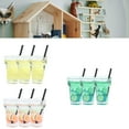 thumbnail image 4 of Tazas De Bebidas En Miniatura Para Casas De Muñecas, Tazas De Bebidas Para Casas De Muñecas No Tóxicas, Realistas, Mano De Obra Para Cocina De Casa De Muñecas Para, 4 of 7