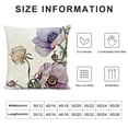 thumbnail image 5 of SHANXI Throw Pillow Covers Flower Decorative Throw Pillow Case Cushion Cover 18x18in, 5 of 5