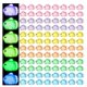 thumbnail image 1 of Mini Glow Fish Miniature Statue Cute Tiny Resin Flatfish Figure, 1 of 5