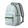 thumbnail image 2 of "Floral Symphony Backpack with Sunflower Print - Durable Bookbag for College Students, Features Multiple Organizational Pockets & Comfortable Straps", 2 of 6