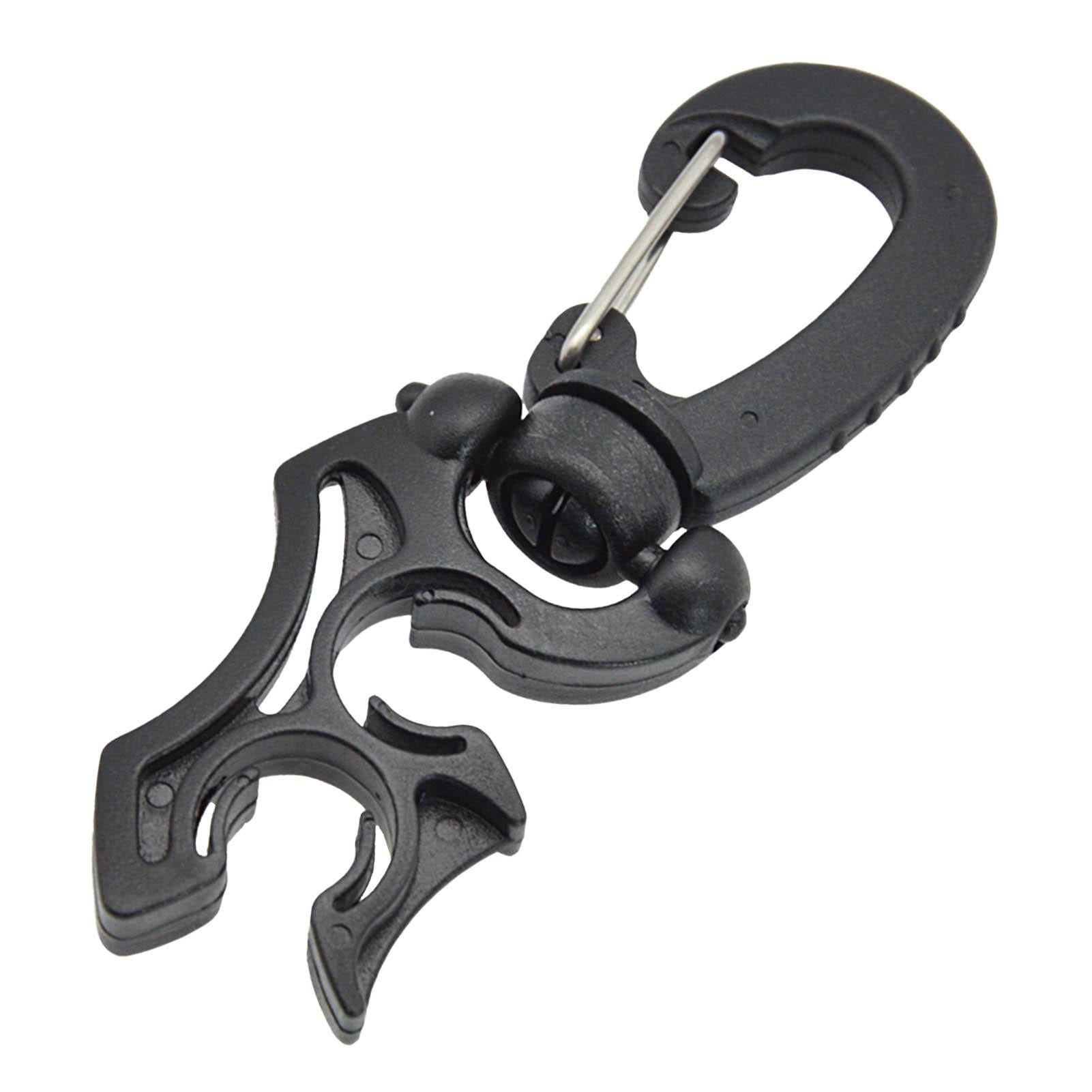 Topaty PP Scuba Diving Double Hose Holder with Clip BCD Regulator and