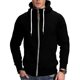 thumbnail image 1 of Pullover for Men Zip Up Mock Neck Fleece Hoodie Color Block Long Sleeve Hooded Sweatshirts Fashion Casual Sport Coats Royal Blue XXL, 1 of 5