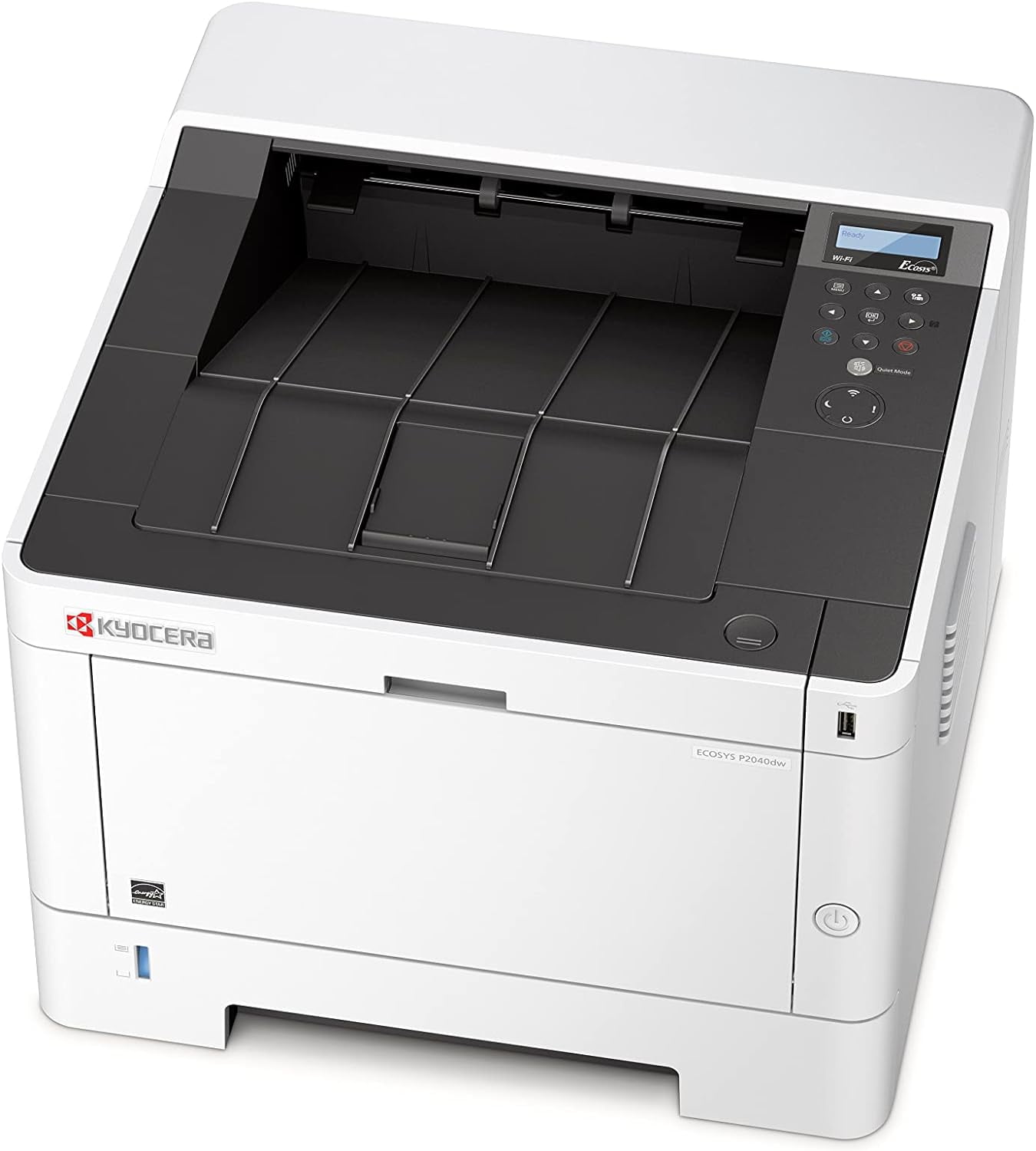 Kyocera ECOSYS P2040dw Monochrome Laser Printer – 42 PPM, Duplex, Wireless & Wi-Fi Direct, 1200 dpi Print Resolution, 256 MB Memory