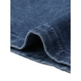 thumbnail image 5 of INSPIRE CHIC Denim Overall Dress for Women's Casual Summer Loose Romper Sleeveless Jean Mini Dress XS Blue, 5 of 6